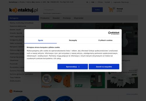 Hurtownia Elektrotechniczna „ELEKTRA” sp. jawna Bieniek